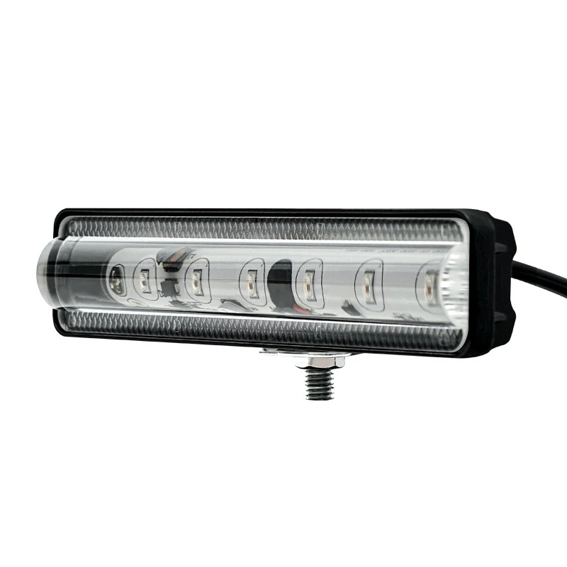 ضوء تحذير LED للرافعة الشوكية باللونين الأحمر والأزرق فائق التركيز 12-80 فولت ضوء حد منطقة التشغيل 6 حبات ضوء إشارة السلامة #5