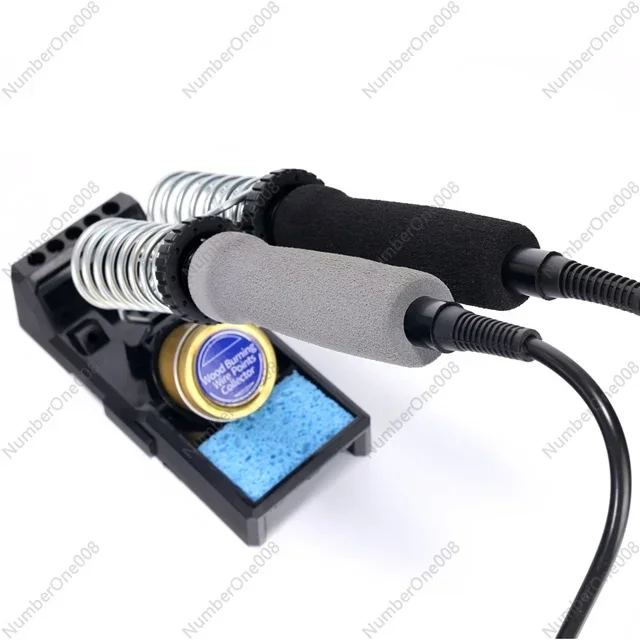 YIHUA 939 III 2in1 Wood Burning tools Pyrography Station temperature with Adjustable Intelligent Working Indicator view 4