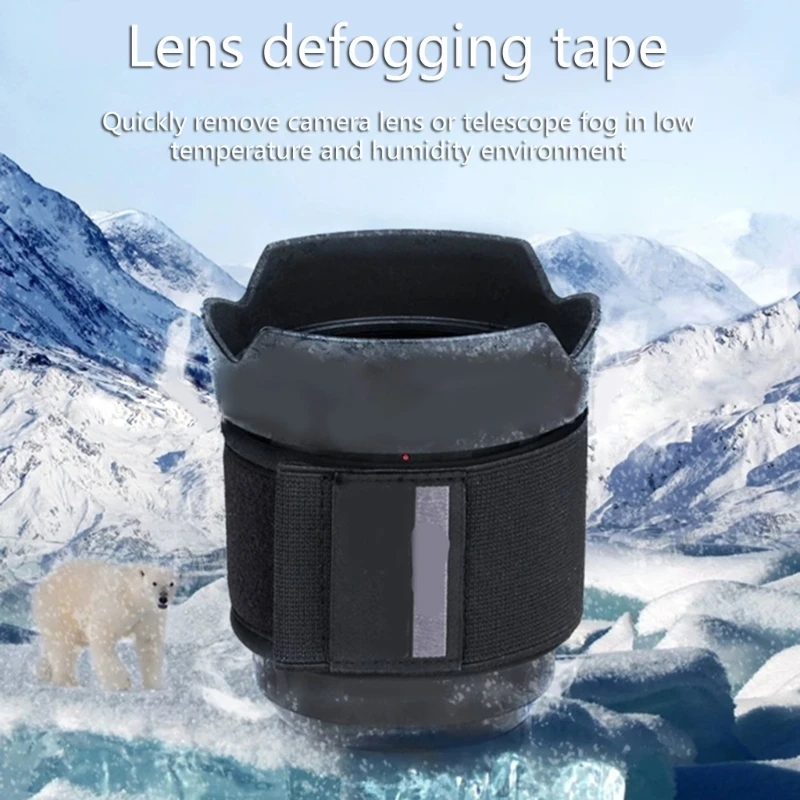 Camera Lens Anti Fog Heater Fogging Strap USB Dew Remover ​Warmer Belts