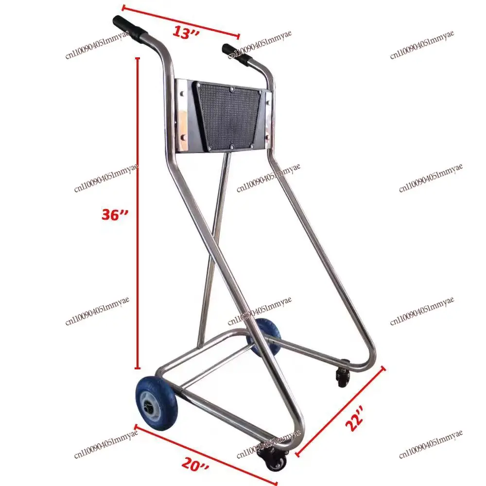 Stainless steel machine rack is suitable for small horsepower outboard machine main head is 25 round tube, wall thickness 1.55mm