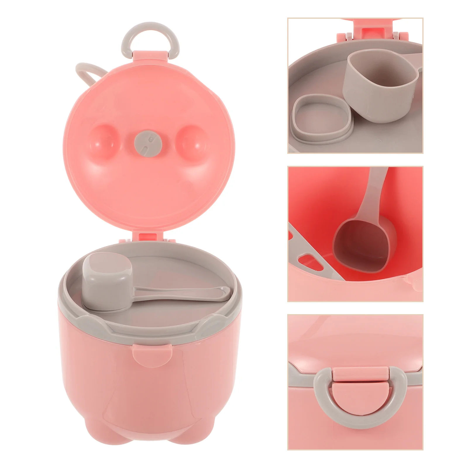 

Portable Airtight Formula Container Large Storage Milk Powder Box Travel Dispenser Toddler Essential Protein Powder Holder