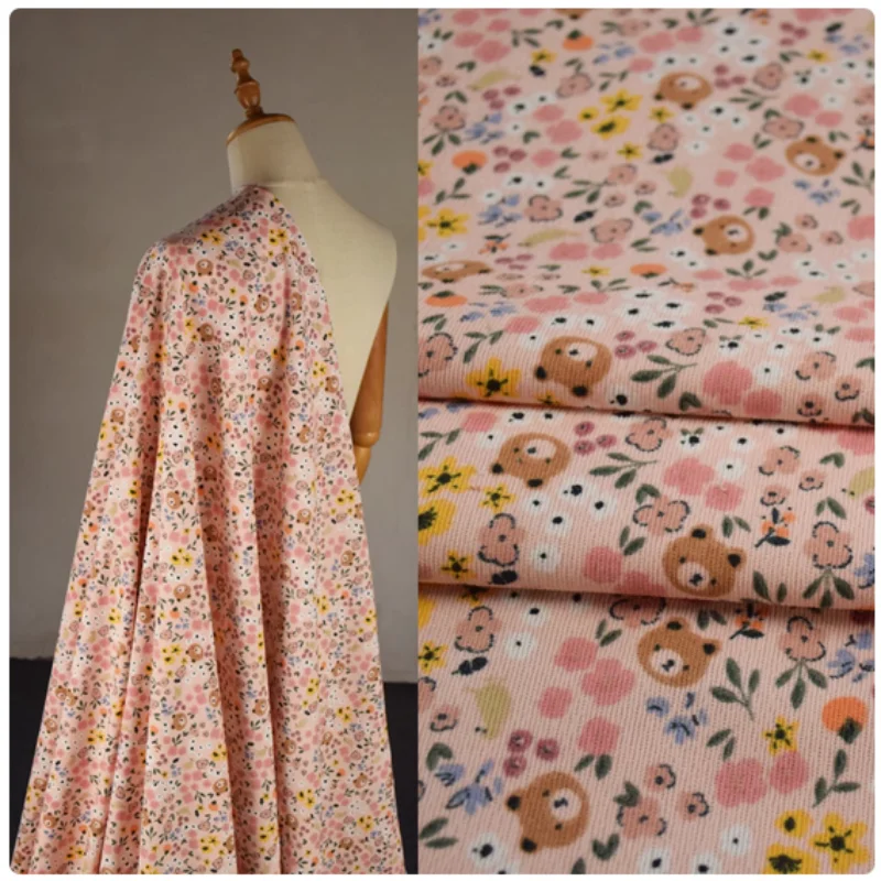 Sweet Cute Cartoon Flower Cord - Flannel Shirt Lined recension och pris
