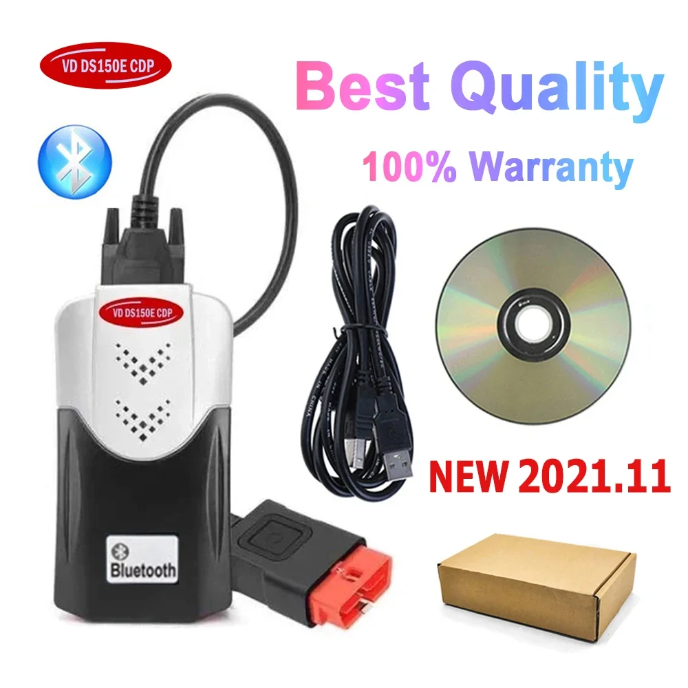 2025 New VCI 2021.1 with Keygen VdIJk Autocoms Pro Vd Ds150e Cdp Bluetooth TNESF DELPHIS ORPDC Car Truck Obd2 Diagnostic Tools