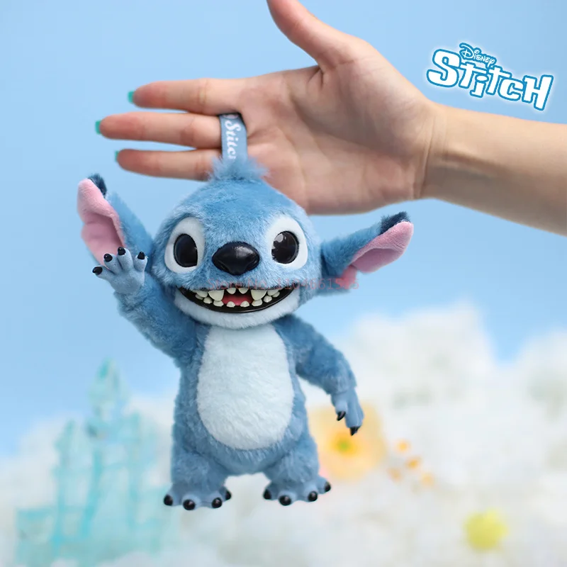 Oryginalna pluszowa figurka Disney Stitch, lalka 16/28 cm, urocza anime Stitch, zawieszka do plecaka, pluszowa lalka, breloczek, zabawki, prezenty