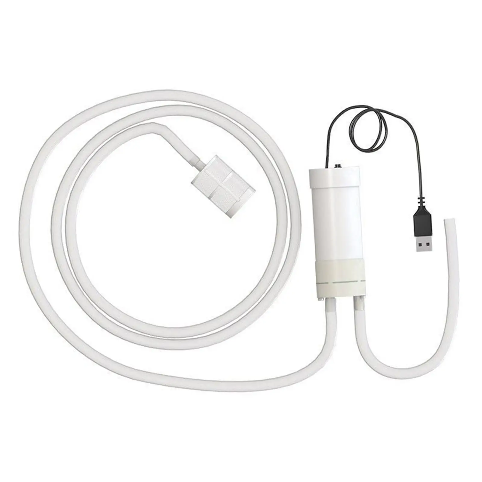 Compact Electric Liquor Siphon Pump Portable Water Bottle Transfer Device for Home Brewing Gifts