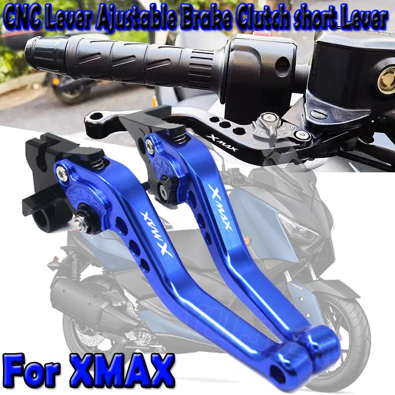 

For XMAX XMAX300 XMAX250 XMAX125 XMAX400 2023-Present Clutch Lever Brake Lever Ajustable Brake Clutch short Lever
