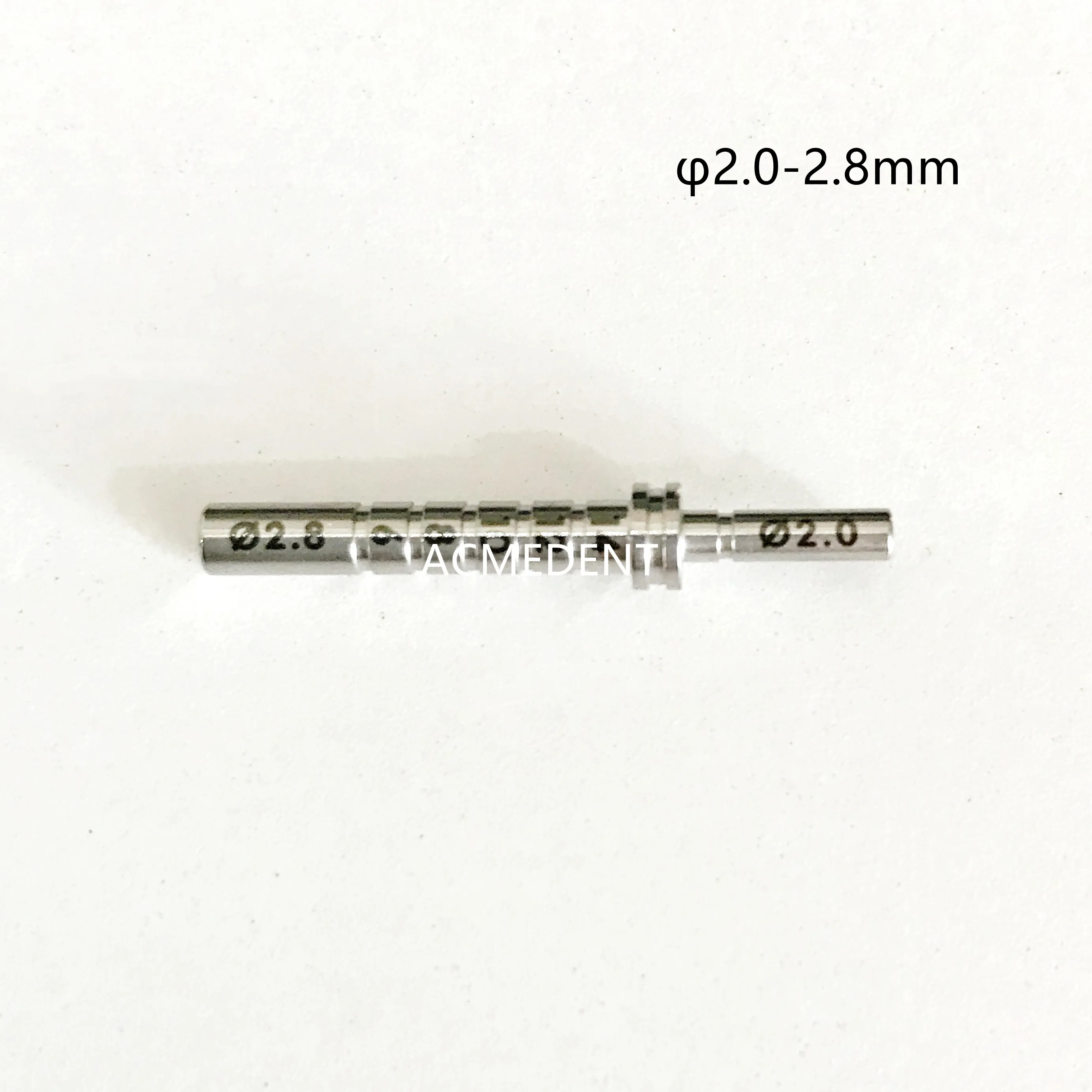 

2.0-2.8mm Parallel Pin Depth Gauge Rod Implant Dental Balance Bar 2-Head