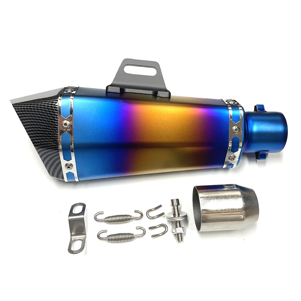 51mm Universele Inlaat Motorfiets Uitlaat R11 Uitlaat met DB killer voor ninja650 Z750 Z800 mt03 R6 R3 R25 Z400 Z900 MT07 MT09