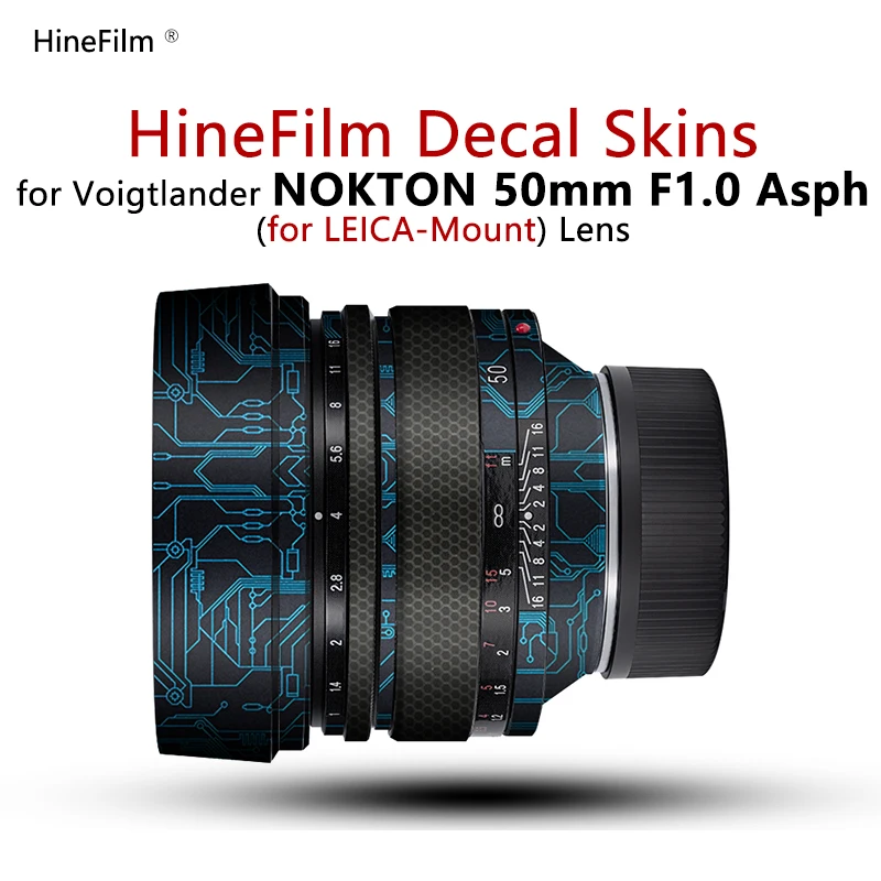 

for Voigtlander 50 F1.0 VM Lens Sticker 50f1 Lens Wrap Cover for Voigtlander NOKTON 50mm F1 Aspherical Lens Protector Skin 50 f1