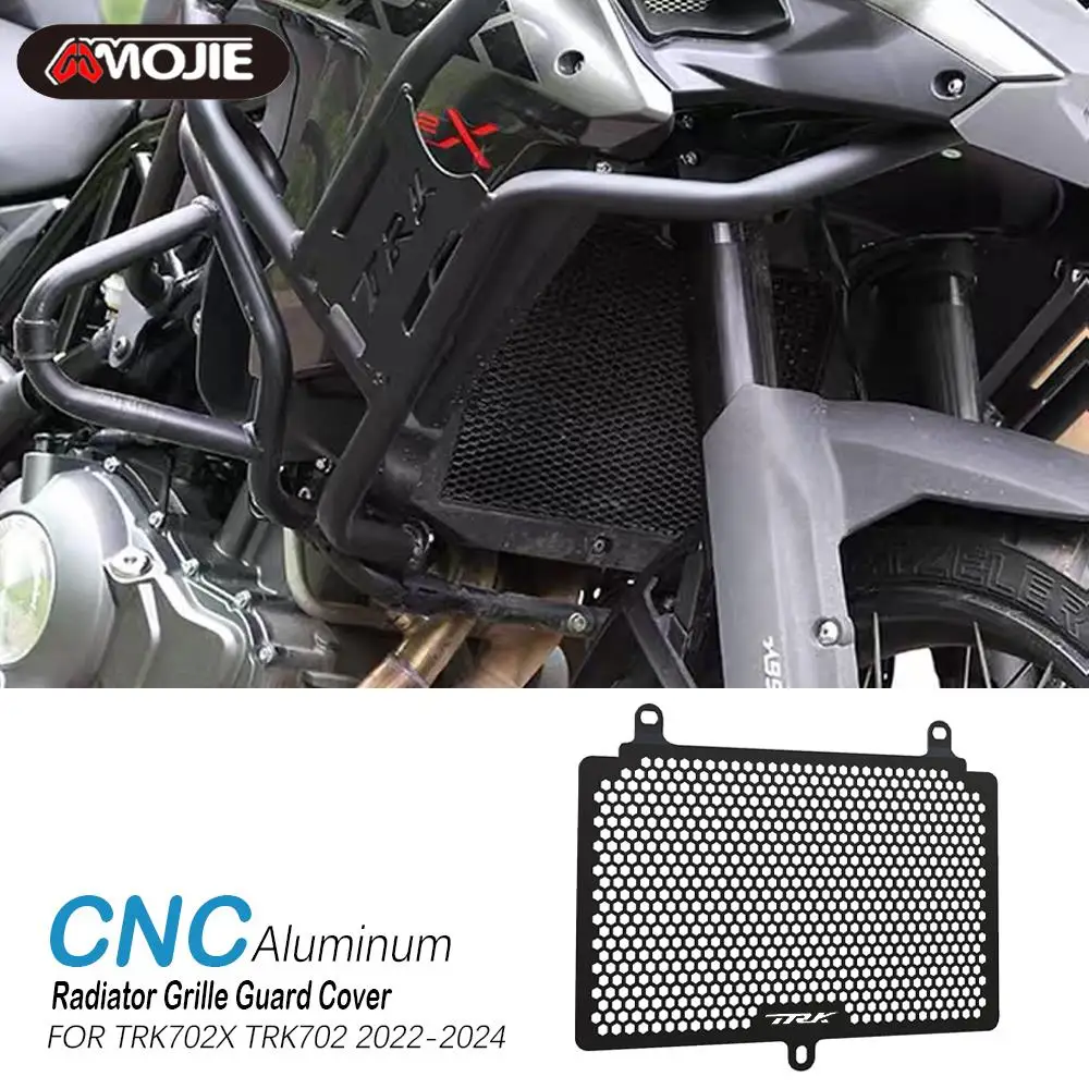 

Motorcycle Accessories For BENELLI TRK 702X 702 X TRK702X TRK702 2022 2023 2024 Radiator Grille Guard Cover Water Tank Protector