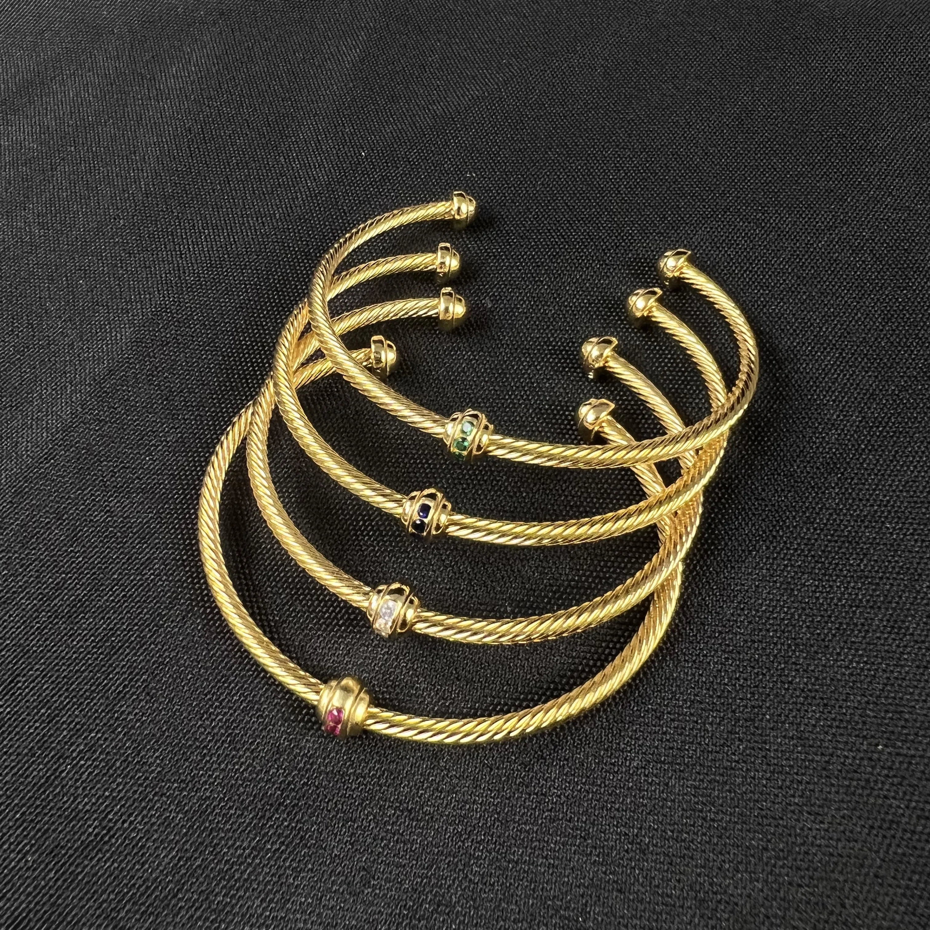 

Стерлингового серебра 925 пробы, новинка 2022 года, золото 3 мм, круглый браслет с бриллиантами и бусинами, нейтральный модный тренд, классический ретро, индивидуальные роскошные ювелирные изделия