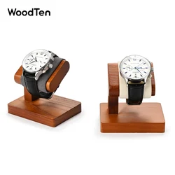 WoodTen Wood Watch Holder Watch Display Organizer Display Stand for Bracelet Watch Display Rack T-Shaped Solid Wood Watch Stand