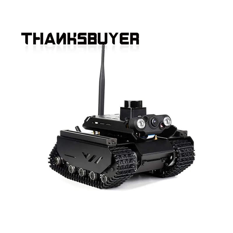 UGV01-X3 Intelligent Track Tank Robot Chassis con Horizon Sunrise X3 Pi supporto per Bus Servo/uscita PWM/espansione scheda SD