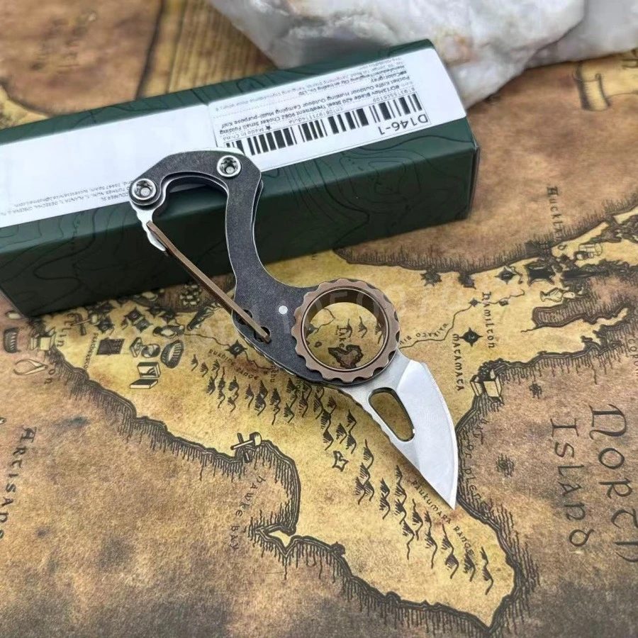 

Мини-брелок CR 9082, прочная сталь 8Cr13Mov, подходит для кемпинга, пешего туризма и целей резки EDC, охотничий нож