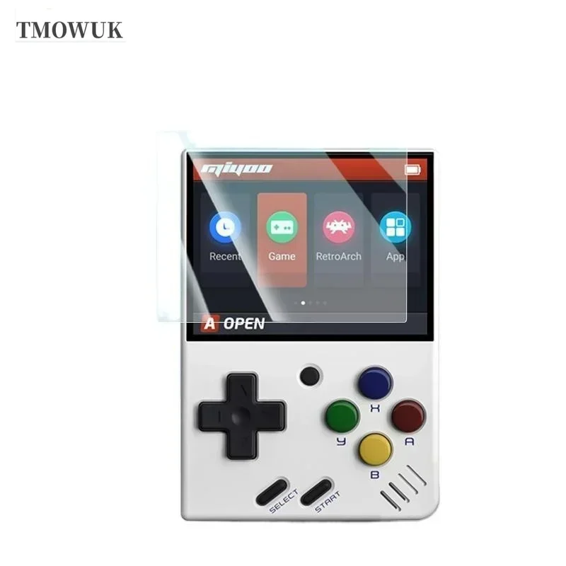 For Miyoo Mini Plus HD Hard Tempered Glass Protective Film Screen Protector Cover Game Console Protection Accessories TMOWUK