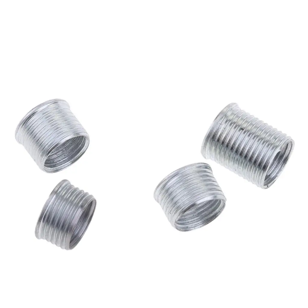 Car Threading Tools Set 14mm Reamer Tap Repair Kit Spark Plug Insert Rethreader Hand Tool for Engine Maintenance