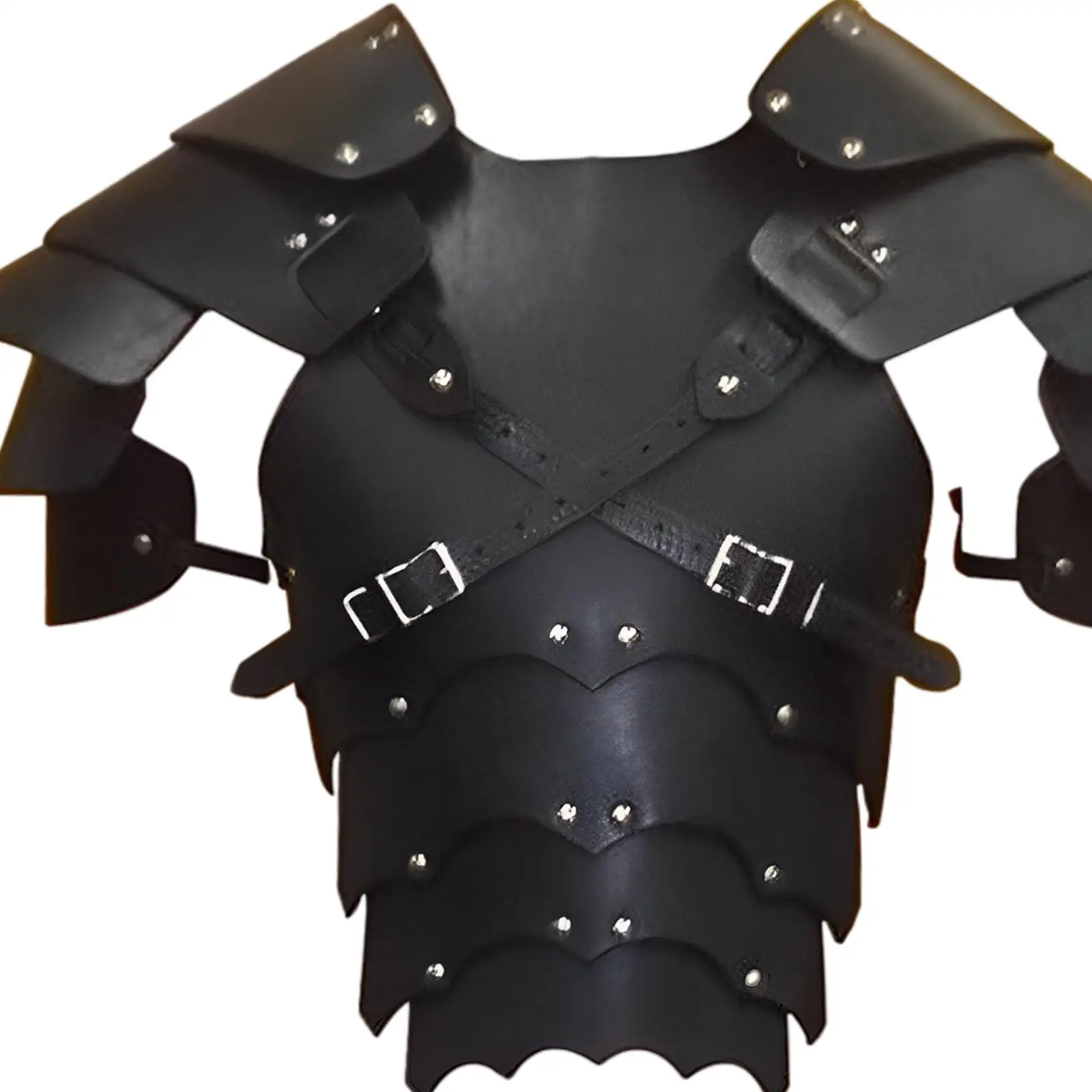 Fantasia de cavaleiro, armadura de ombro de peito viking, protetores de ombro, decorações,