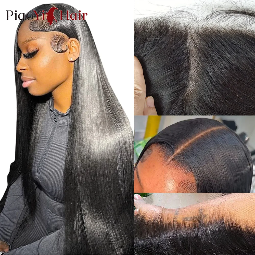 مستقيم 13x6 13X4 HD الدانتيل أمامي البرازيلي الشعر البشري قبل قطعها 4x4 5x5 6x6 الدانتيل الشفاف 2x6 Hd الدانتيل إغلاق الشعر البشري