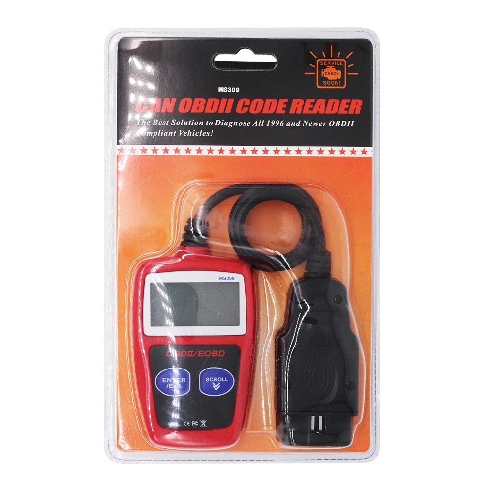 MS309 Auto Diagnostic Tool OBD2 Scanner Code Reader Car MS 309 OBD 2 Car Diagnostic Engine