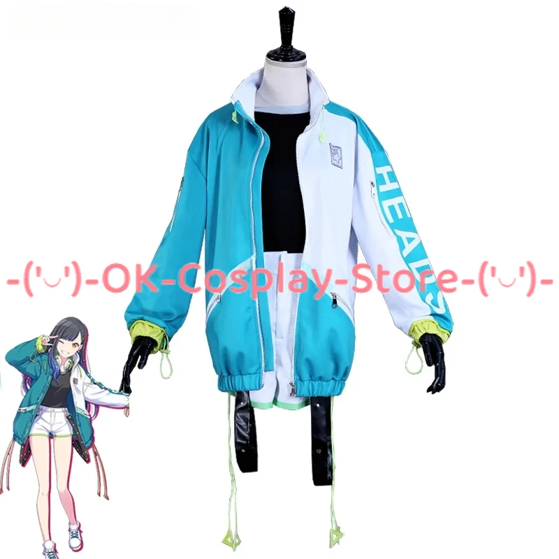 

Game Project Sekai Colorful Stage Cosplay Shiraishi An Costume Women Party Suit Coat Shirt Pants Halloween Carnival Uniforms