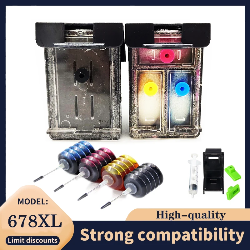 

vilaxh 678XL картриджи, совместимые с картриджами hp678, hp678 для принтера Deskjet 2515 3515 1018 1518 2548 3548 4518 2648