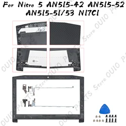 Parts For Nitro 5 AN515-42 AN515-41 AN515-51 AN515-52 53 N17C1 LCD Back Cover AP290000110 LCD Front Bezel Cover/Hinges Black