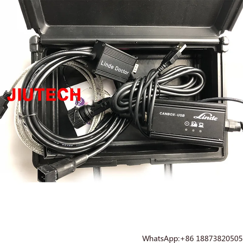 

For Linde forklift truck full set of diagnostic tool CanBox Truck Doctor cable PathFinder+Truck Doctor LTD2 program