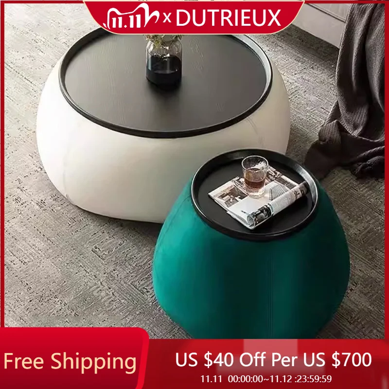 

Service Dinner Coffee Table Computer Writing Unique Minimalist Side Table Space Saving Kaffee Tische Living Room Decoration