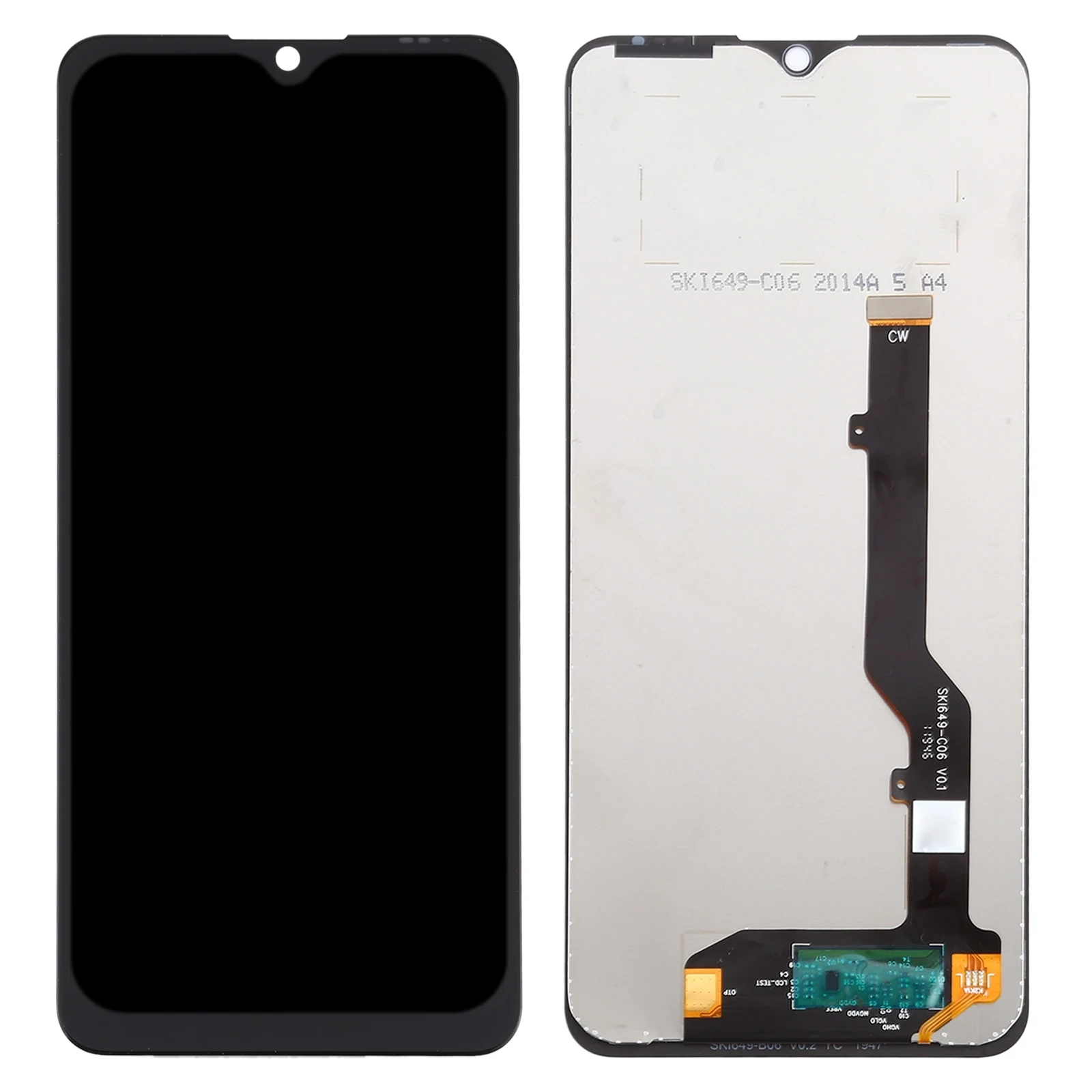 Pantalla LCD OEM para ZTE Blade V Smart 2050 V2050, montaje completo de digitalizador, pieza de repuesto para reparación de teléfono