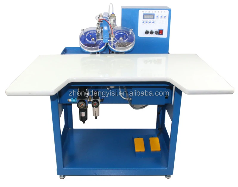 Clothing fixing machine Semi-automatic ultrasonic water drilling machine Double head efficient fixing clothes