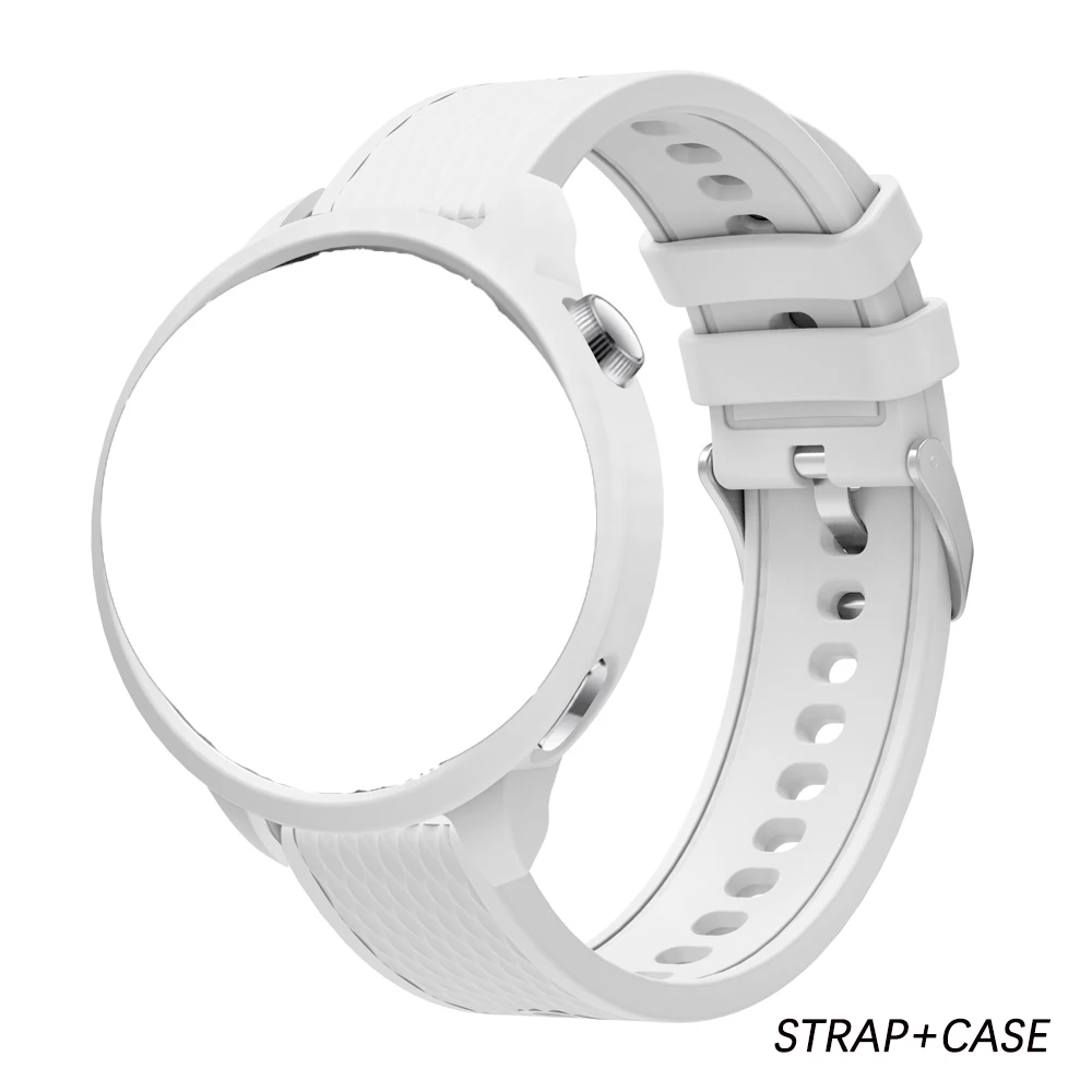 Tali Silikon + Casing untuk Jam Tangan OPPO X2 Gelang Mini Aksesori Korea untuk Jam Tangan OPPO X2 Gelang Mini Pengganti Gelang Olahraga