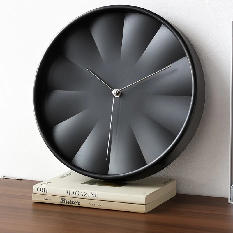 

2025 New Luxury Minimalist Wall Clock Without Numbers, Personalized Antique Clock, Artistic High-end Wall Clock Modern Design