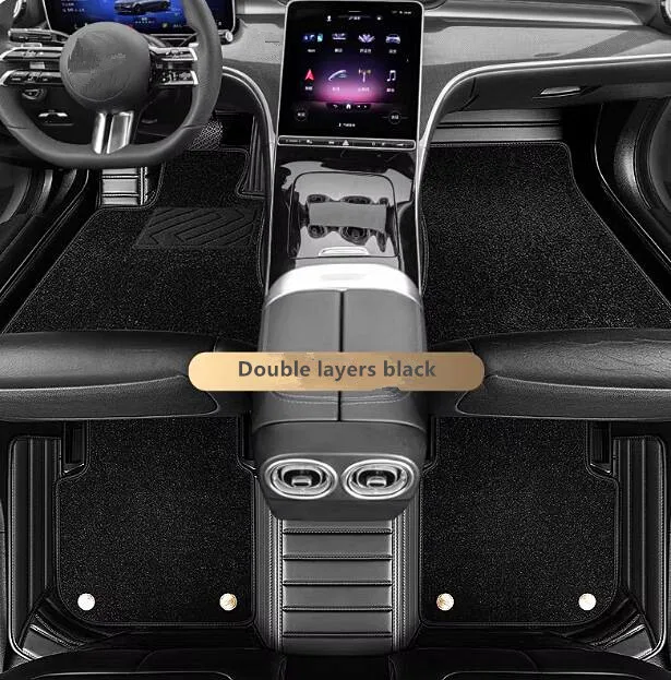 

Custom special car floor mats for BMW X2 U10 2026-2024 Top quality waterproof wear-resisting double layers carpets for X2 2025