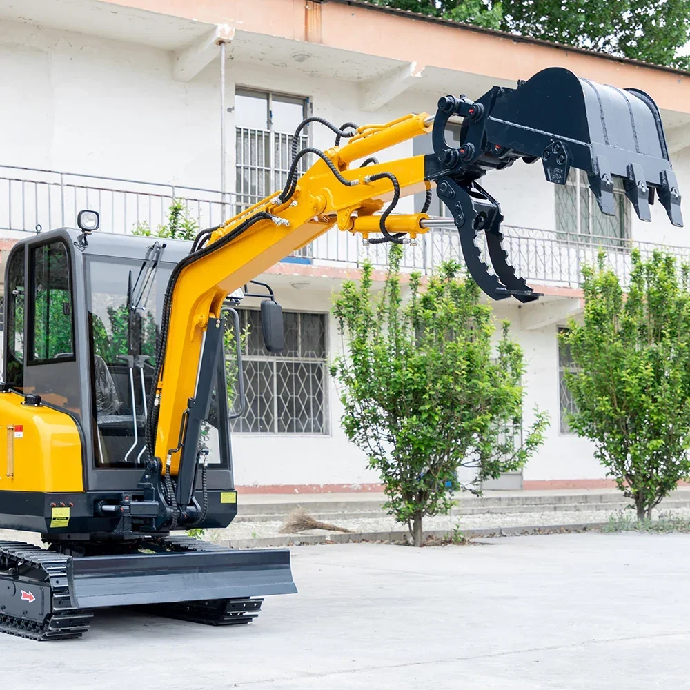 Hydraulic Full Accessories 2 Ton 2.5 Ton 3 Ton Excavator Mini Excavator Digger For Sale