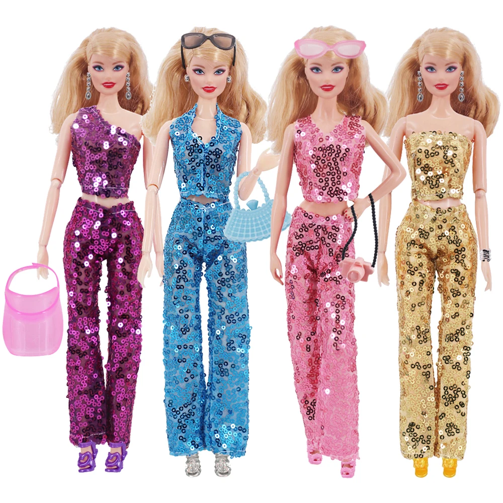 Pop Puppe Kleidung & Accessoires Set Plüsch Mantel Schuhe für 11,5 Zoll Barbiees & bjd Puppe Rock Kleidung Accessoires Mädchen Spielzeug Geschenke