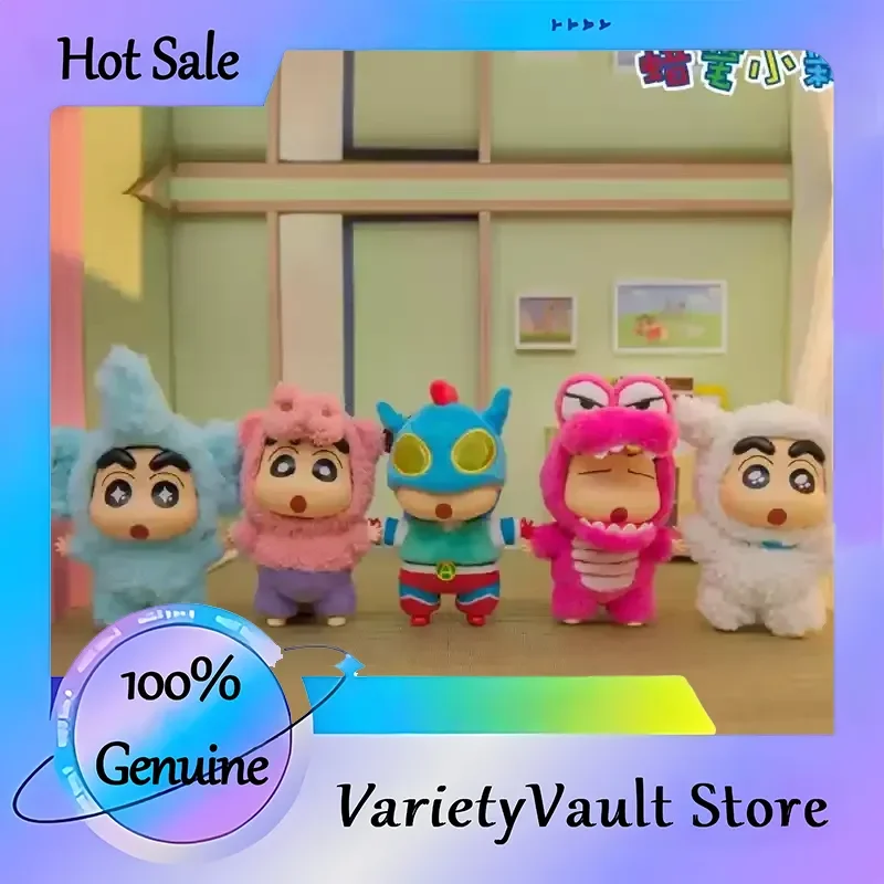 

Серия Crayon Shinchan, виниловая фигурка, кавайное платье, вечерние, украшение для рабочего стола, игрушка-сюрприз для детей, подарки на день рождения