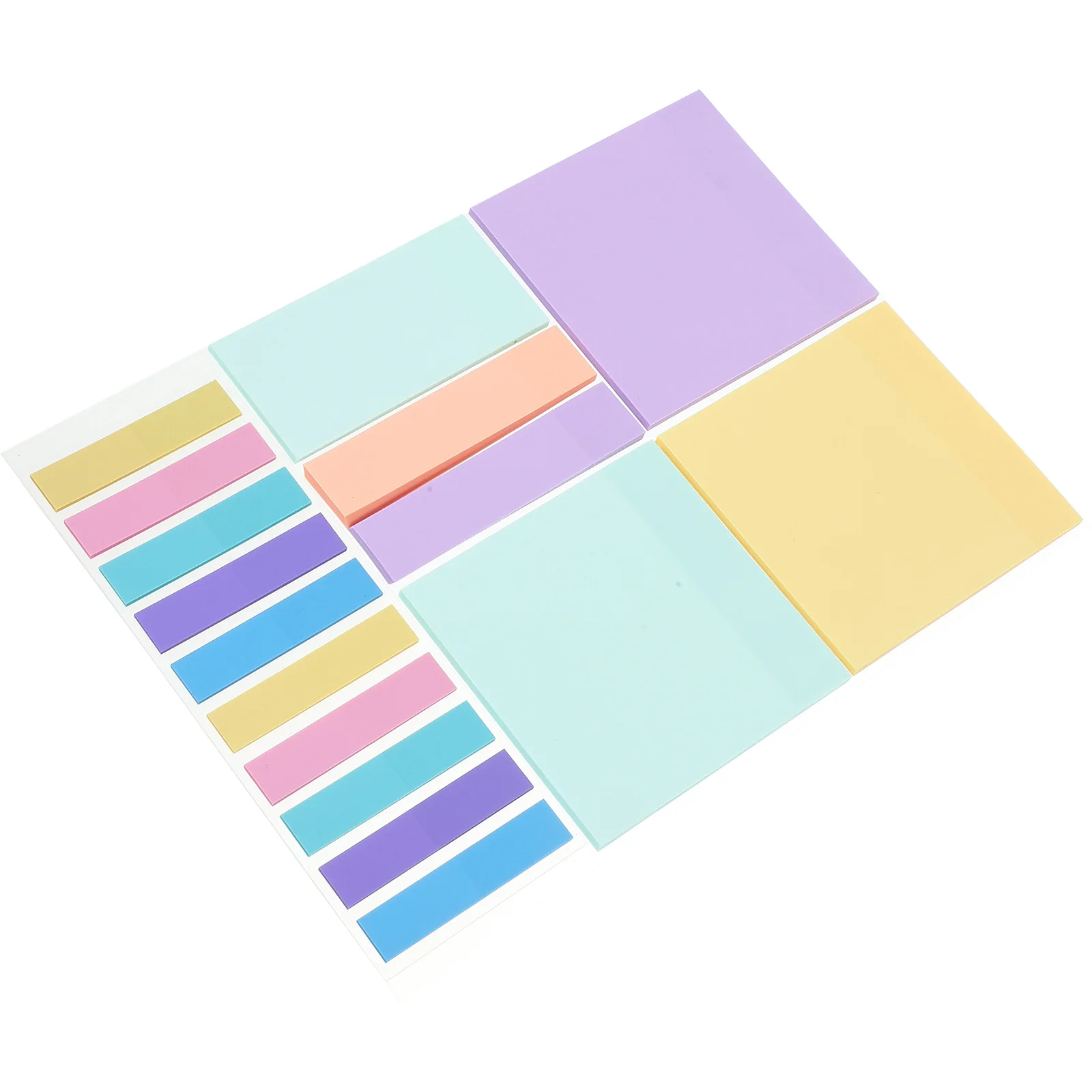 

500pcs Stickers Household Note Stickers Notepad Paper Memo Tearable Self Adhesive Office Household Supplies