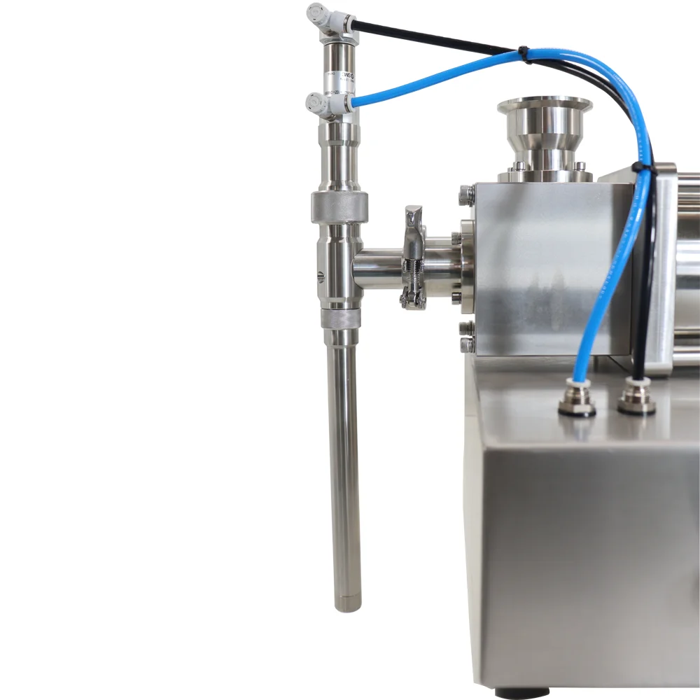 Large Flow Self Priming Ceramic Piston Filling Pump Foot Switch Control for Cream Jam Viscous Food Filling