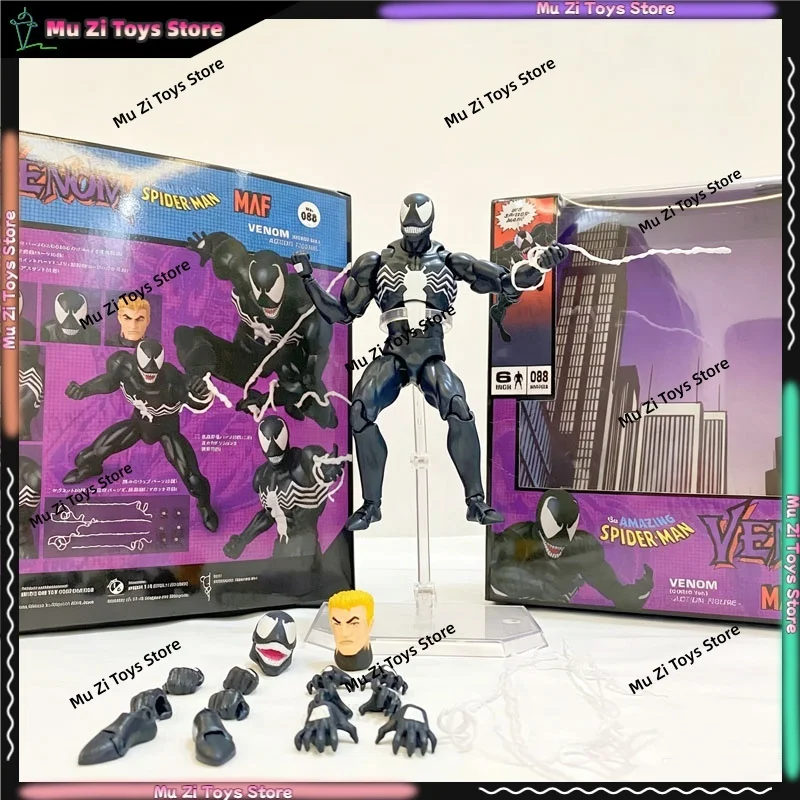 Mafex 088 Venom Actionfigur Spider-Man S.H.Figuarts Carnage Kompatibel Bewegliche Handgelenke Sammlermodell Spielzeug für Kinder