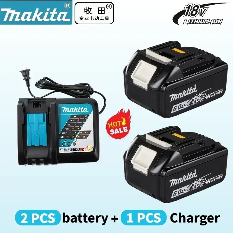 

Original 3Ah/5Ah/6Ah Replacement for Makita 18V Battery BL1850 BL1850B BL1830B BL1840B BL1860 accessories Power Tools Batteries