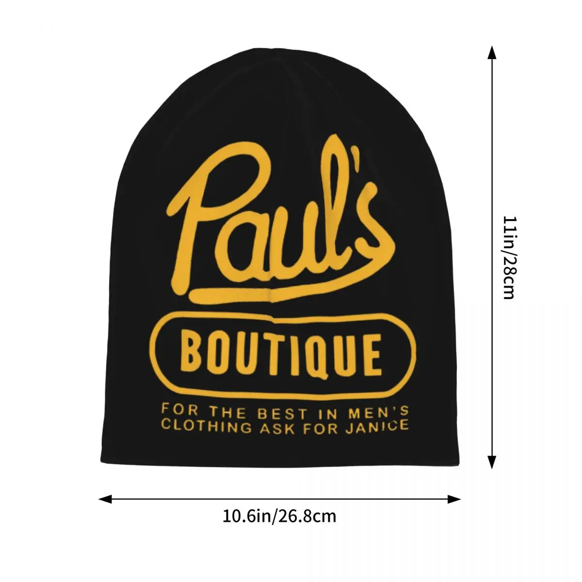 Beastie Boys Pauls Boutique Beastie Men Women Adult Beanies Caps Knitting Bonnet Hat Warm Fashion Autumn Winter Skullies Hats