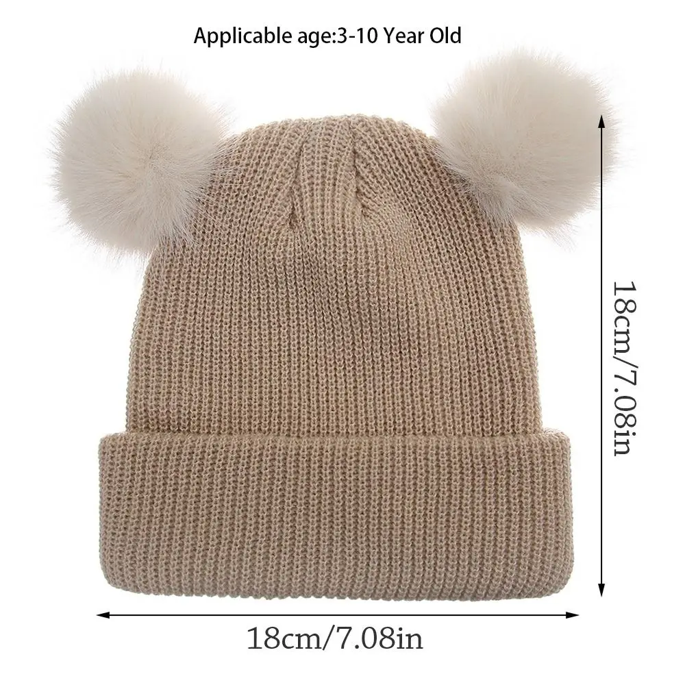 3-10 anos de idade à prova de vento malha inverno chapéu do bebê proteção de orelha macio chapéu de malha do bebê dos desenhos animados bonito gorros boné recém-nascido da criança