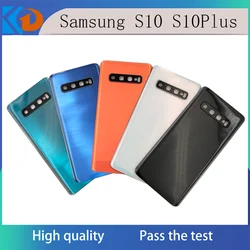 For Samsung Galaxy S10 S10 Plus S10+ S10e  Back Battery Cover Plastic Case