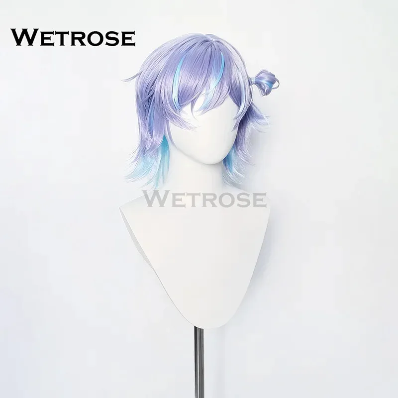 [Wetrose] Auf Lager Hoshirube Sho Cosplay Perücke Haar Vtuber Halloween Weihnachten