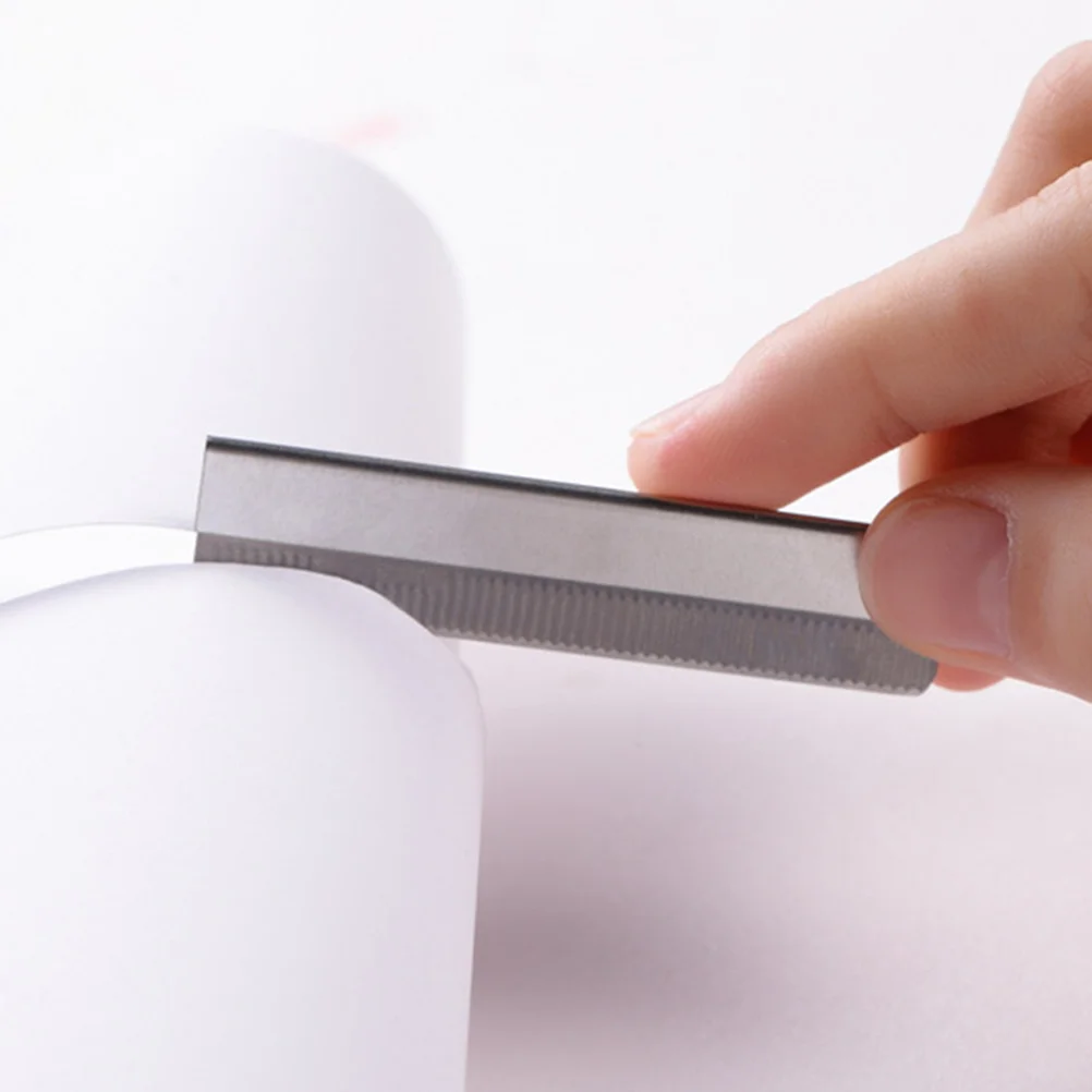 

100Pcs Eyebrow Trimmer Stainless Steel Sharp Single Blade Facial Hair Remover Eyebrow Shaping Tool Hair Trimming Blades
