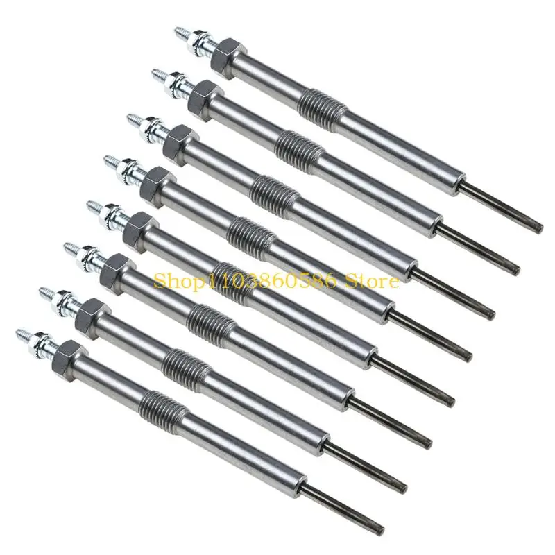 242A 12639701 Preheating Components for 2006-2016 6.6L Engine Applications, Direct Replacement Package with 8 Matching Parts