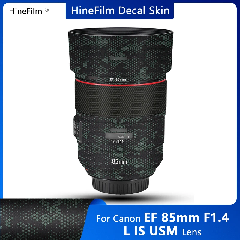 

for Canon EF85 F1.4 Lens Decal Skin for Canon EF 85mm f/1.4L IS USM Anti Scratch Wrap Cover 85-1.4 Lens Sticker Film