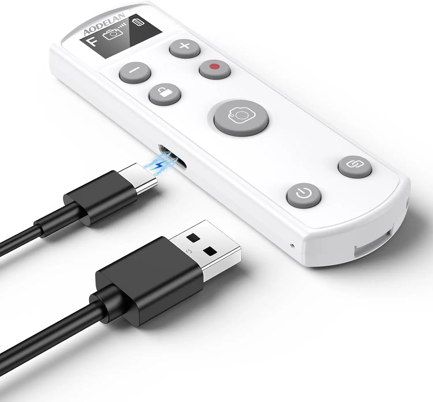 USB-C BR-3F Wireless Remote Shutter Release for Fujifilm X-T50 X100VI X-S20 X-H2S X-H2 X-T5 X-T4 X-T3 X-T30II X-T30 X-S10