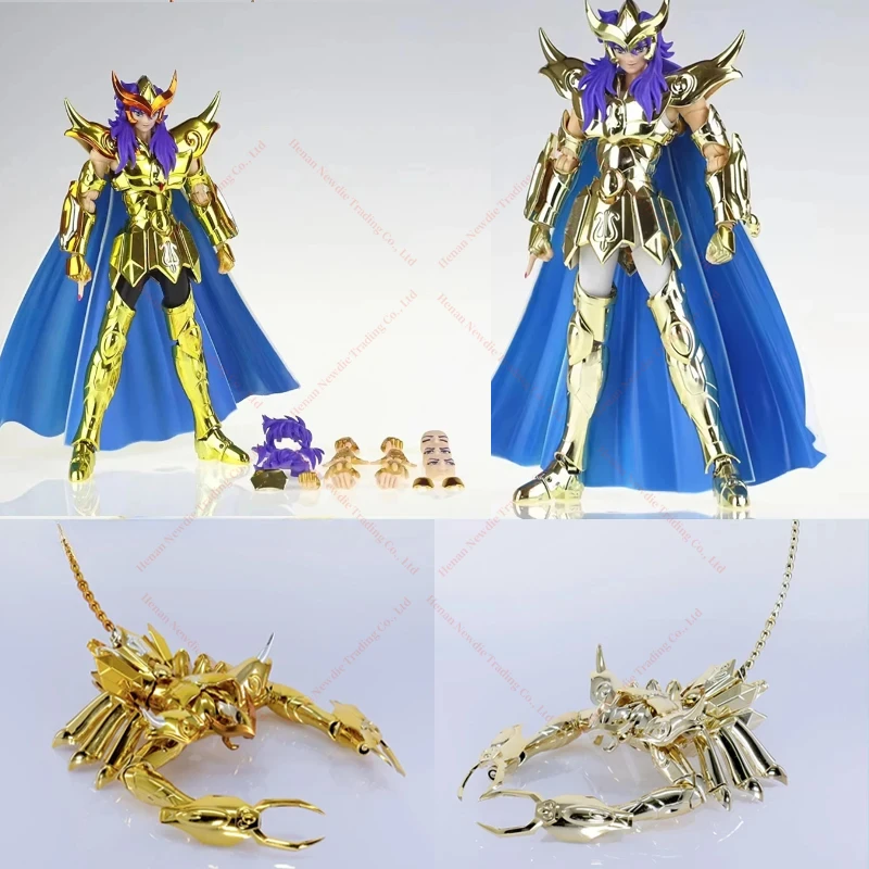 

In Stock CS Model Saint Seiya Myth Cloth EX 2.0 Scorpio Milo with Totem/Object Gold Knights of The Zodiac Action Figure