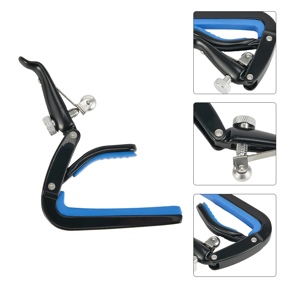 Metal Guitar Capo Clip Tuning Clamp For Acoustic Classic Electric Guitar Ukulele Universal Guitar Capo Quick Change Clip Key